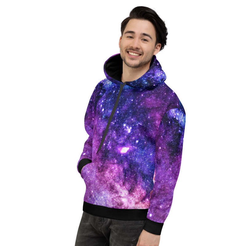 Wolf Nebula Unisex Pullover Hoodie