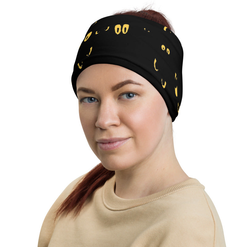 Eyes in the Dark Neck Gaiter