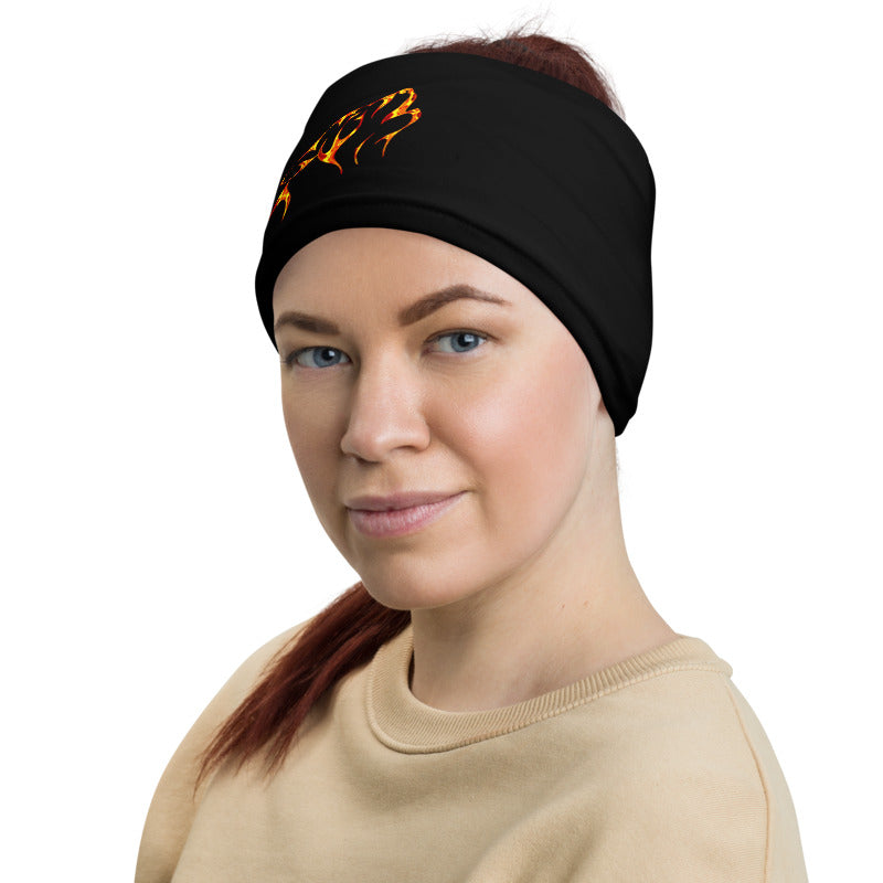 Tribal Fire Wolf Neck Gaiter