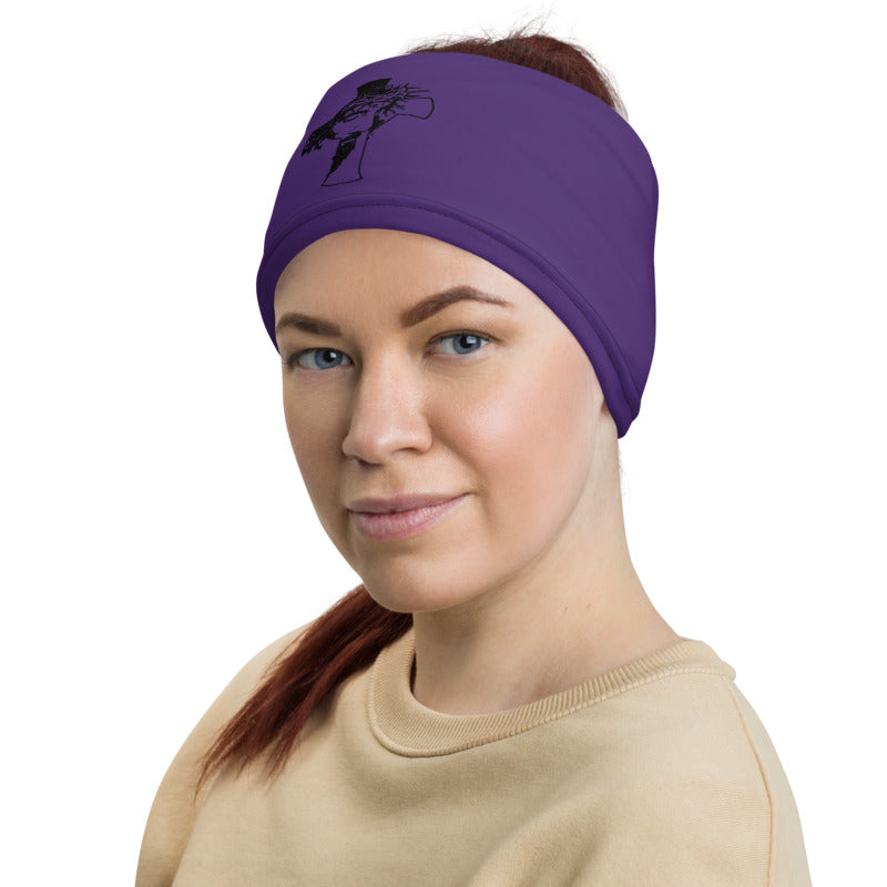 King of Kings Purple Neck Gaiter