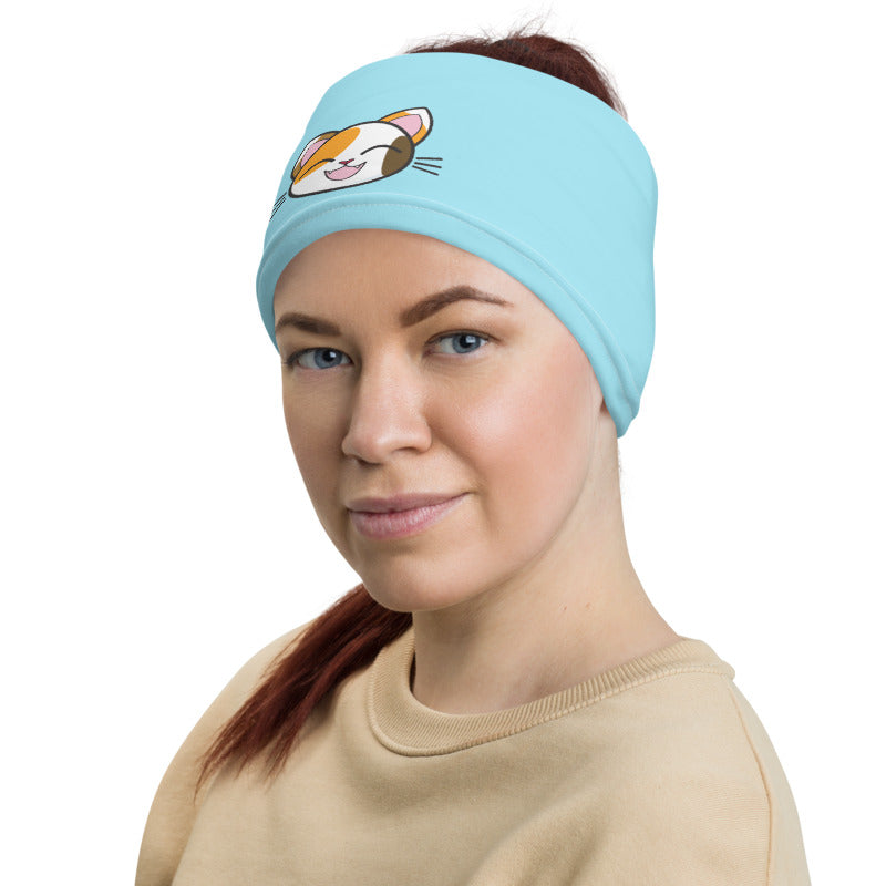 Happy Lucky Cat Neck Gaiter