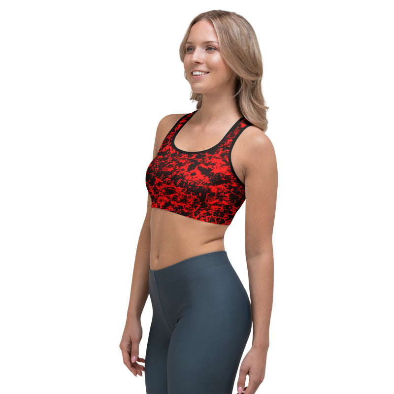 Crimson Tides Sports Bra