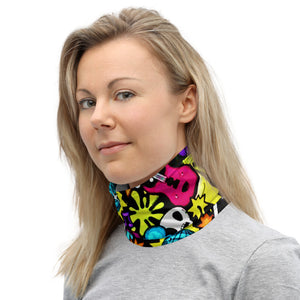 Punk Graffiti Neck Gaiter