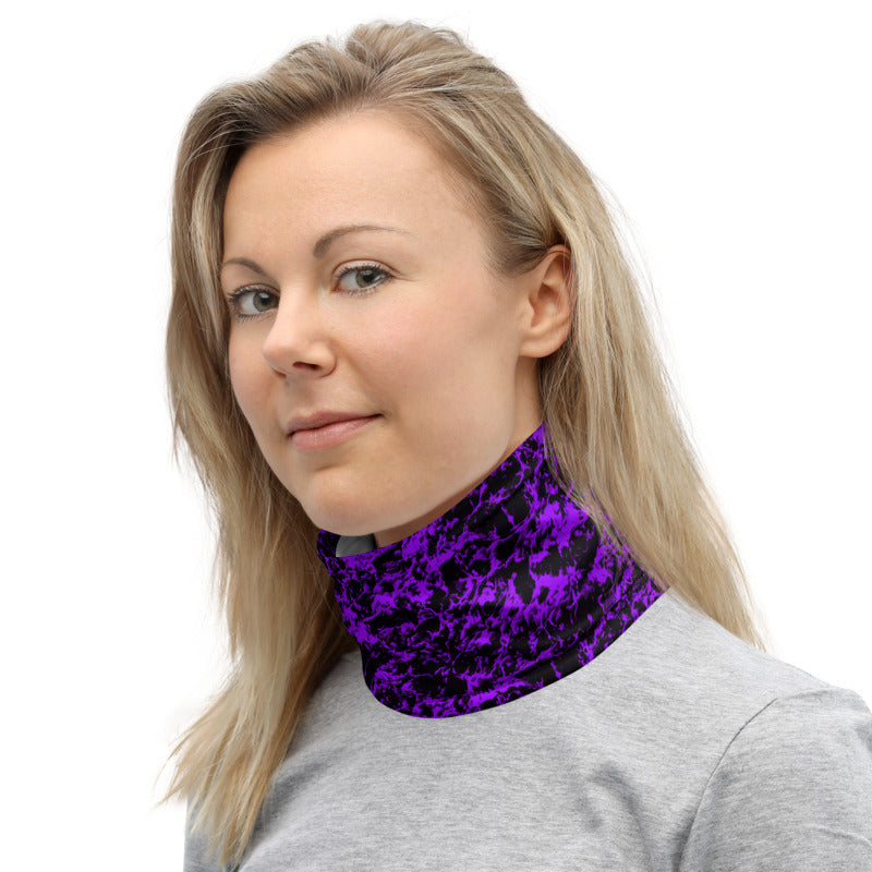 Purple Ocean Neck Gaiter