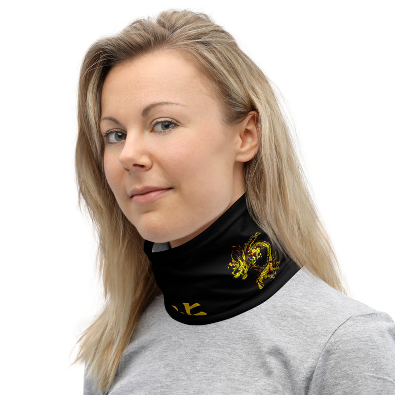 Golden Dragon Neck Gaiter