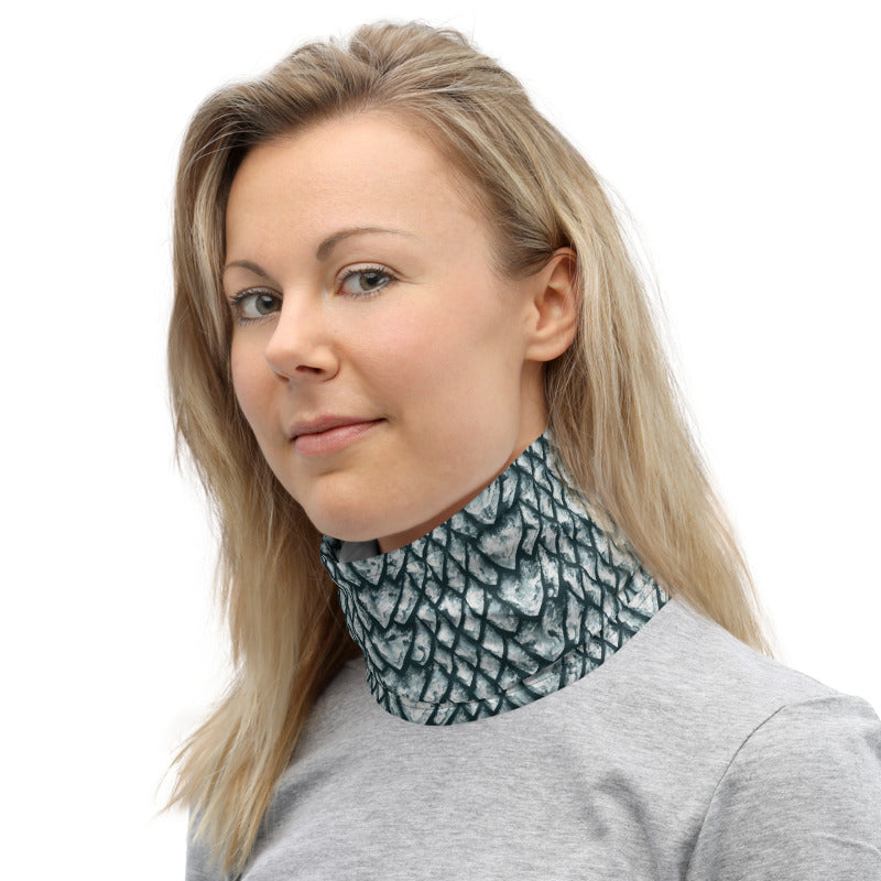 Ice Dragon Scale Neck Gaiter