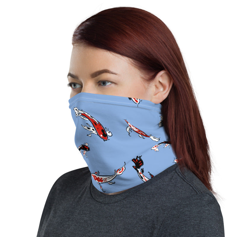Koi Fish Pond Neck Gaiter
