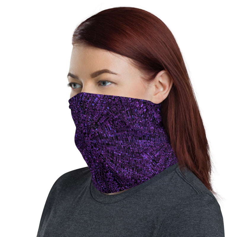 Purple Amp Neck Gaiter
