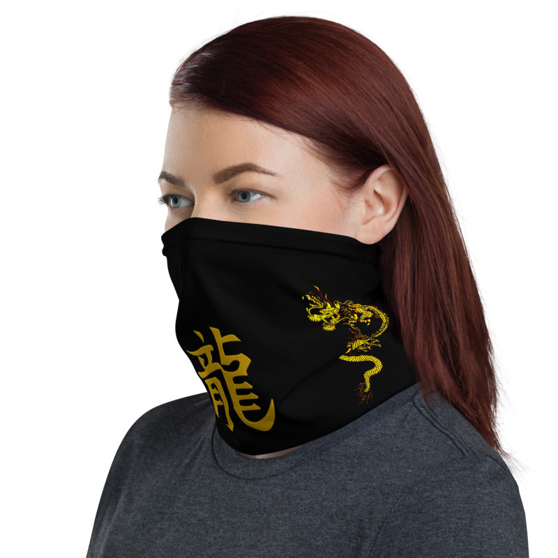 Golden Dragon Neck Gaiter