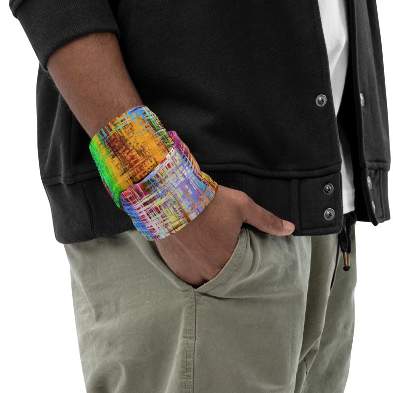 Colorful Crosshatch Neck Gaiter