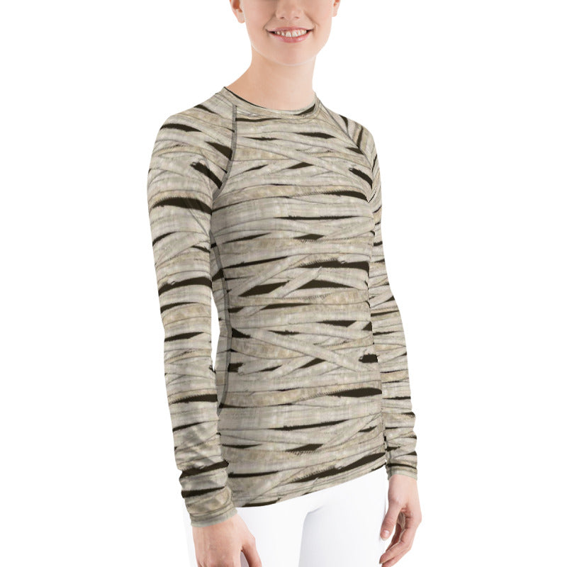 Mummy Wrap Women's Rash Guard
