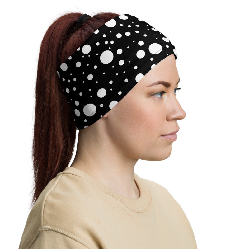 Musketeer and Polka Dots Neck Gaiter