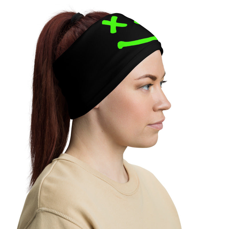 X X Smiley Neck Gaiter