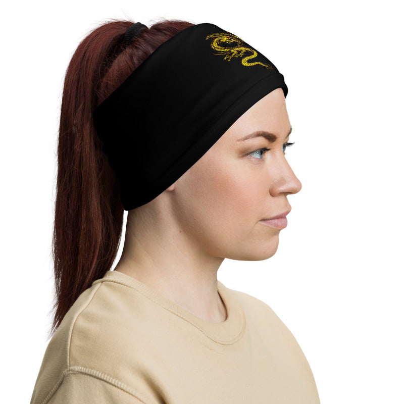 Golden Dragon Neck Gaiter