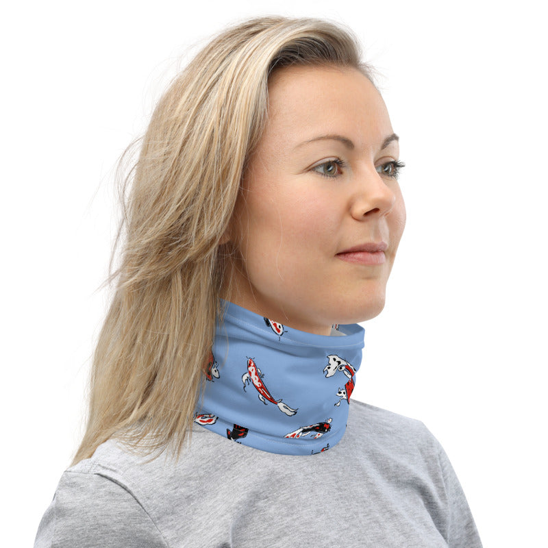 Koi Fish Pond Neck Gaiter