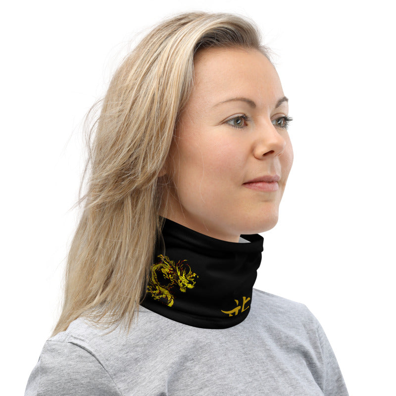 Golden Dragon Neck Gaiter