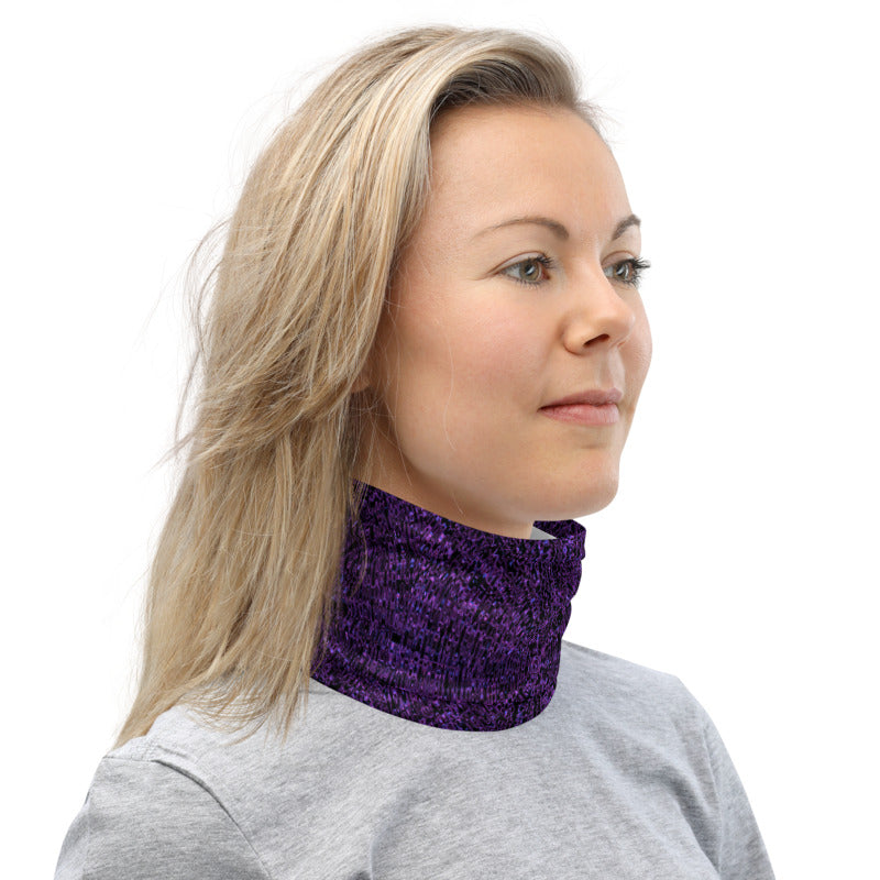 Purple Amp Neck Gaiter
