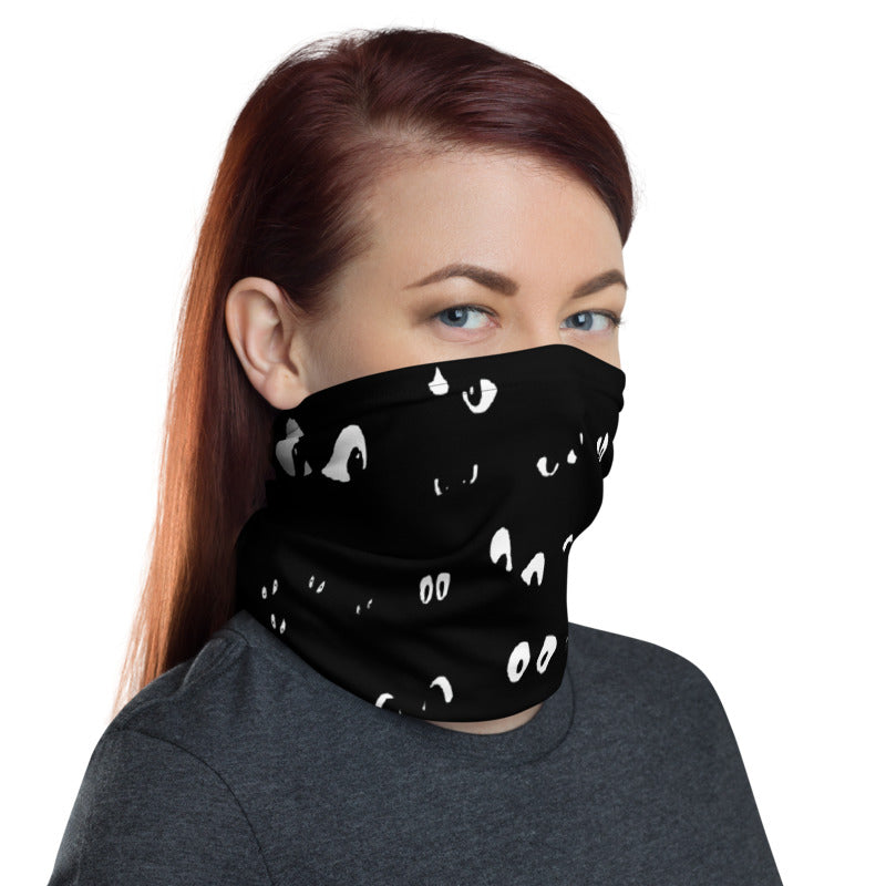Eyes In The Dark Neck Gaiter