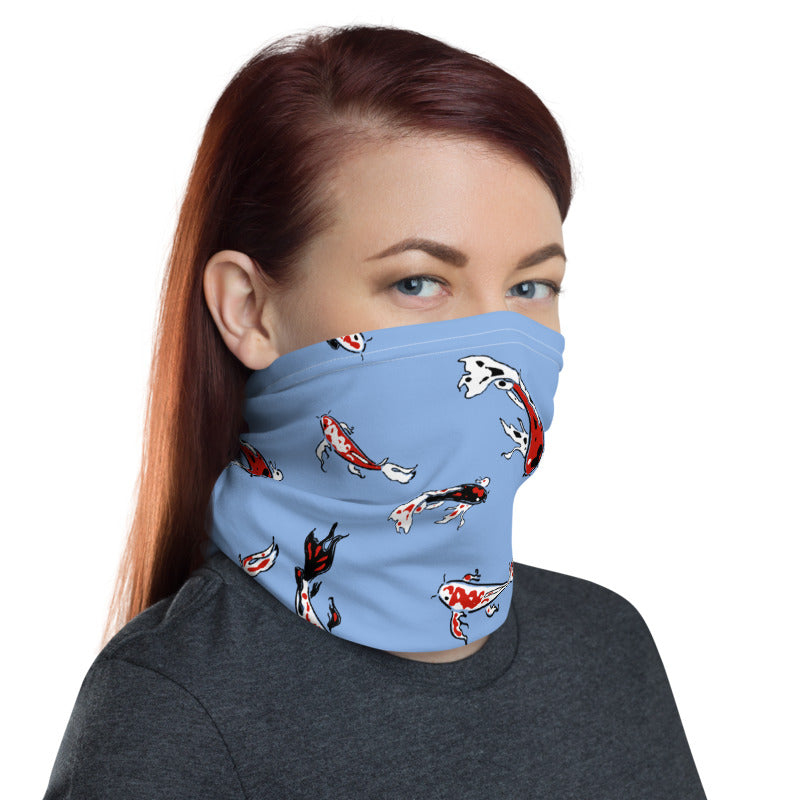 Koi Fish Pond Neck Gaiter