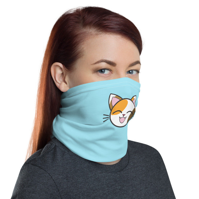 Happy Lucky Cat Neck Gaiter