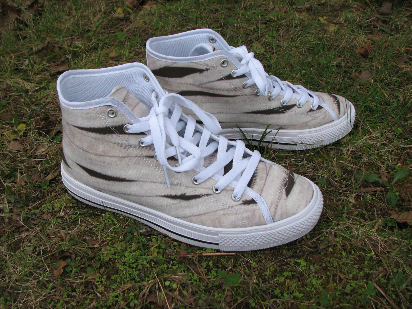 Mummy Wraps High Top Canvas Shoes