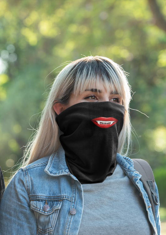 Vampire Lips Neck Gaiter