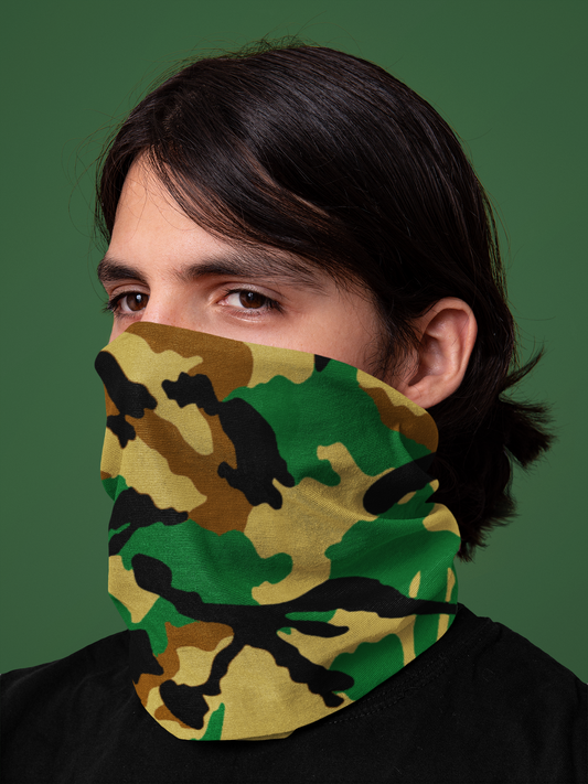 Light Camo Neck Gaiter