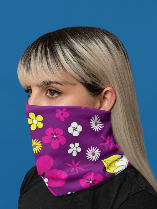 Dream Flower Neck Gaiter