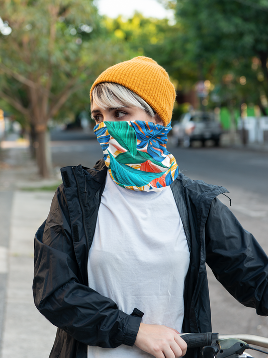 Colorful Leaves Neck Gaiter