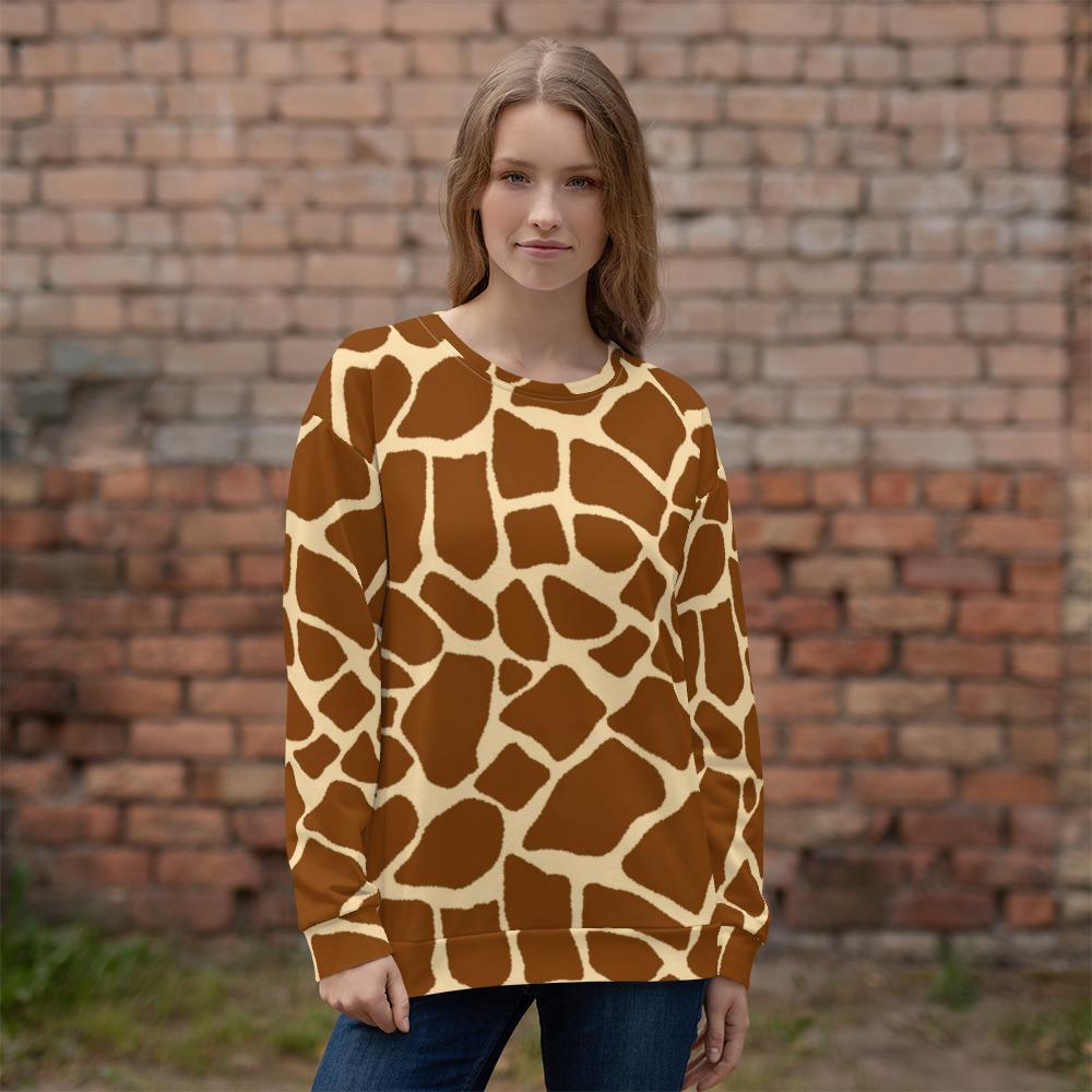 Giraffe Spots Unisex Sweatshirt