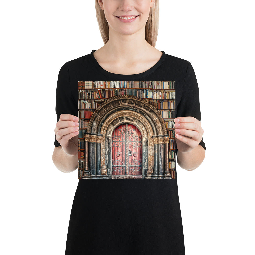 Door to Imagination Photo Paper Poster