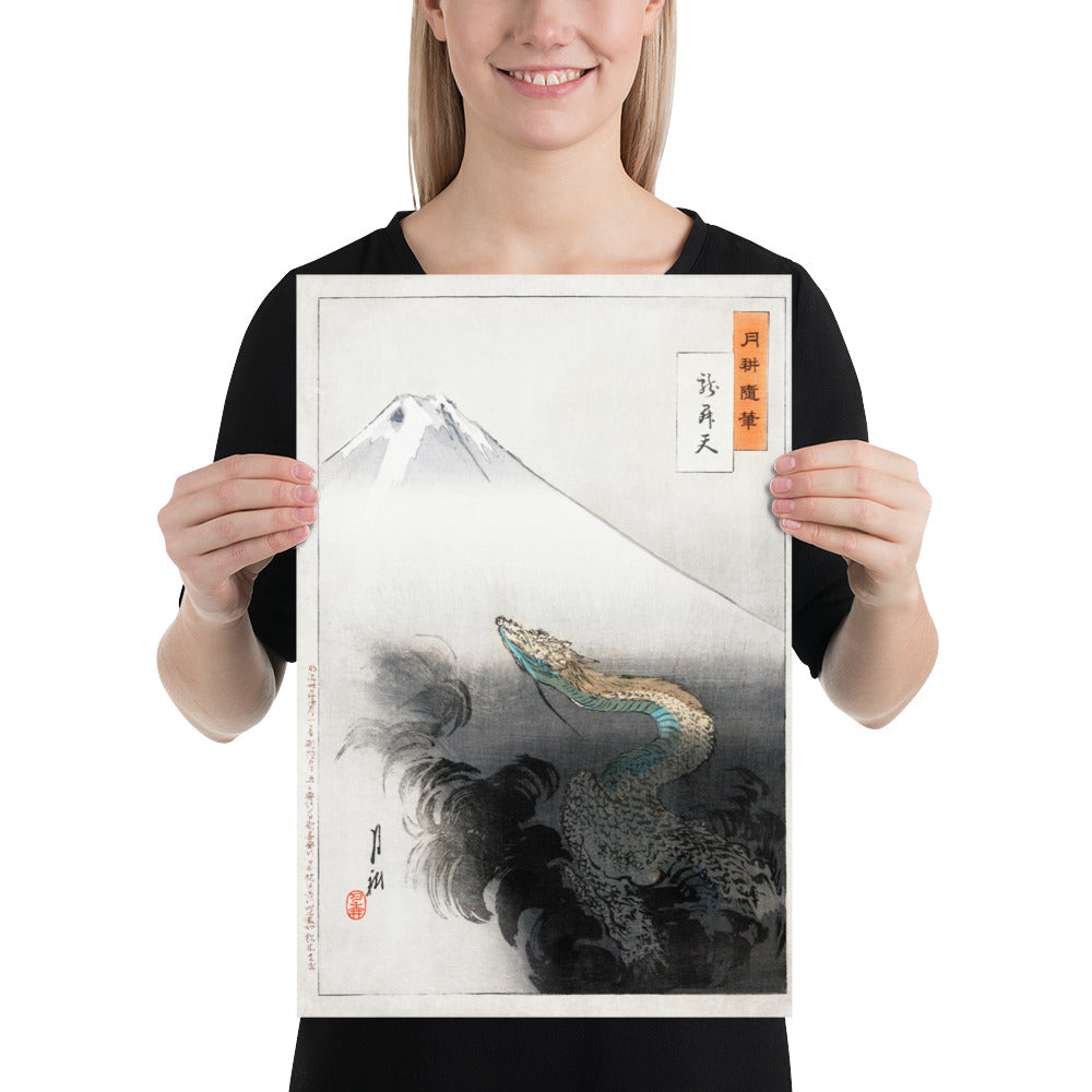 Ryu Shoten by Ogata Gekko Photo Paper Poster