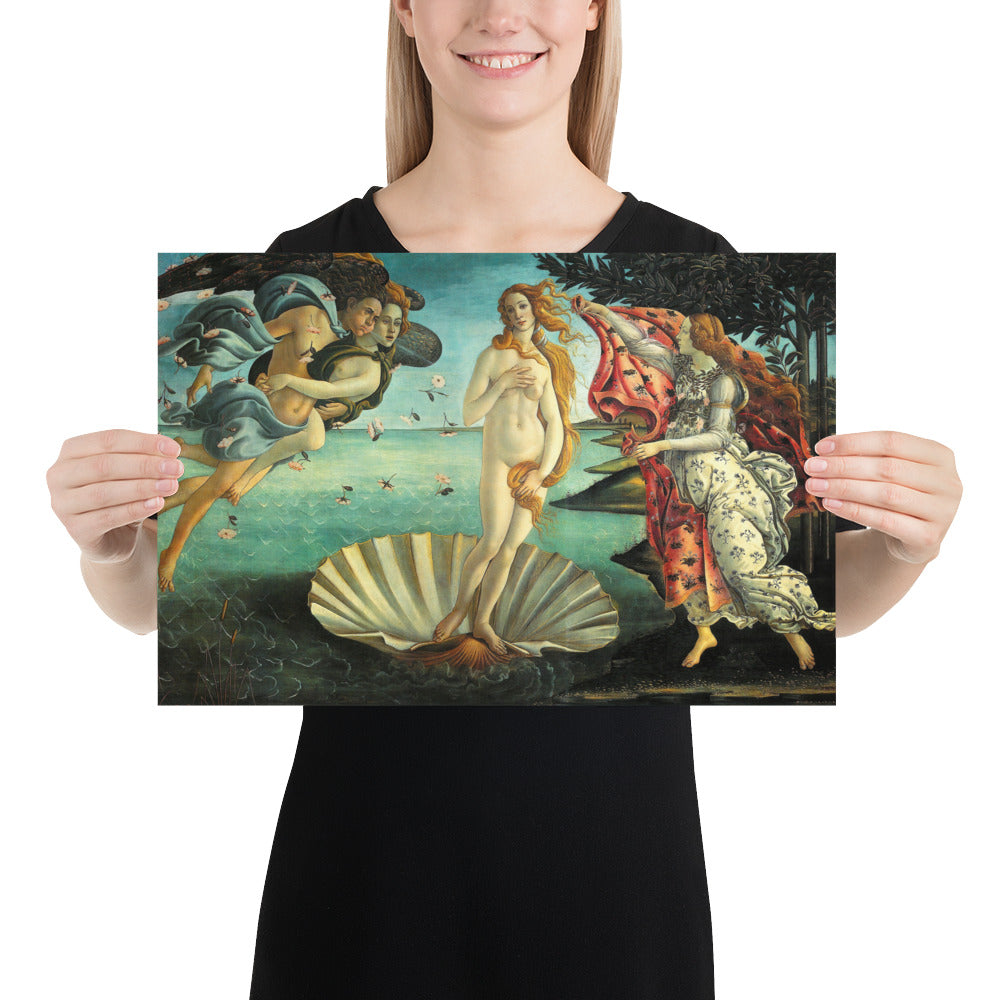 Birth of Venus by Sandro Botticelli Photo Paper Poster