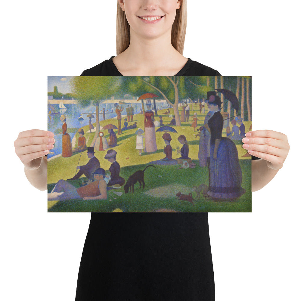 Sunday at la Grande Jatte by Georges Seurat Photo Paper Poster