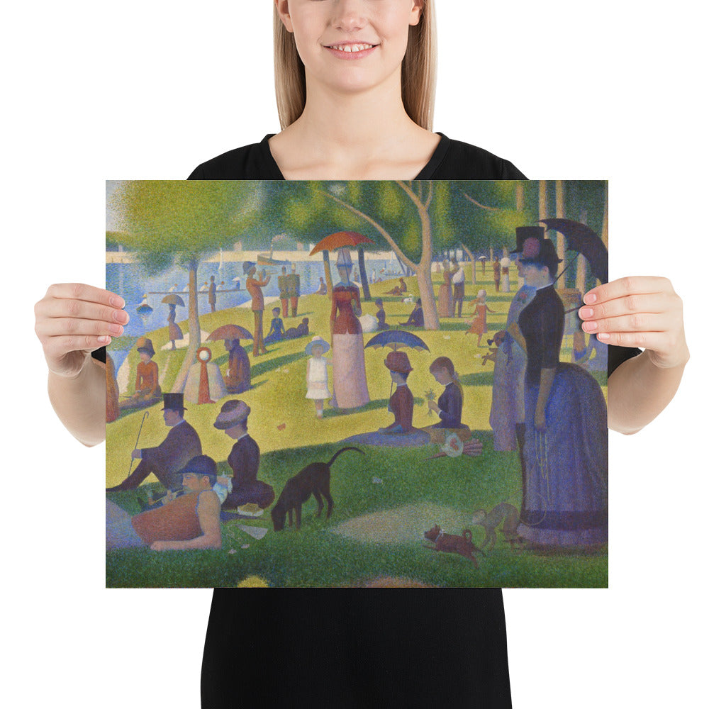 Sunday at la Grande Jatte by Georges Seurat Photo Paper Poster
