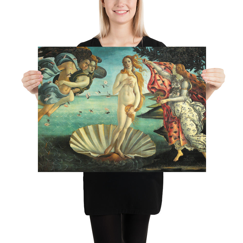 Birth of Venus by Sandro Botticelli Photo Paper Poster