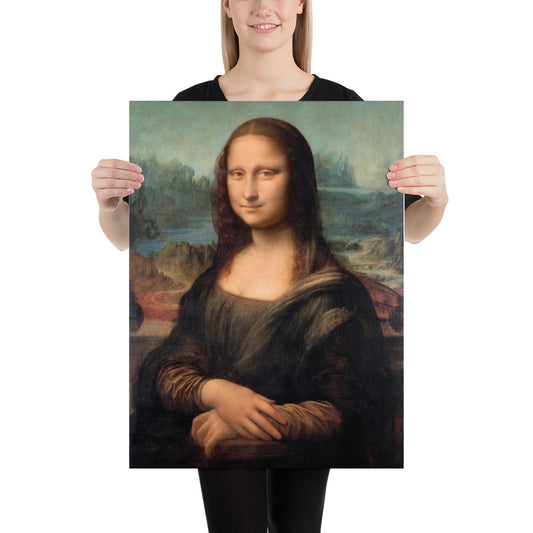 Mona Lisa by da Vinci Photo Paper Poster