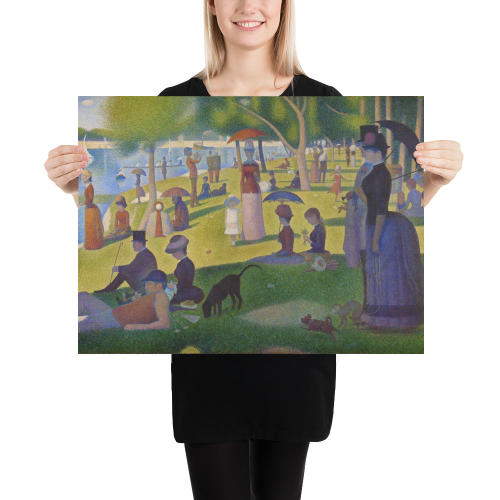 Sunday at la Grande Jatte by Georges Seurat Photo Paper Poster