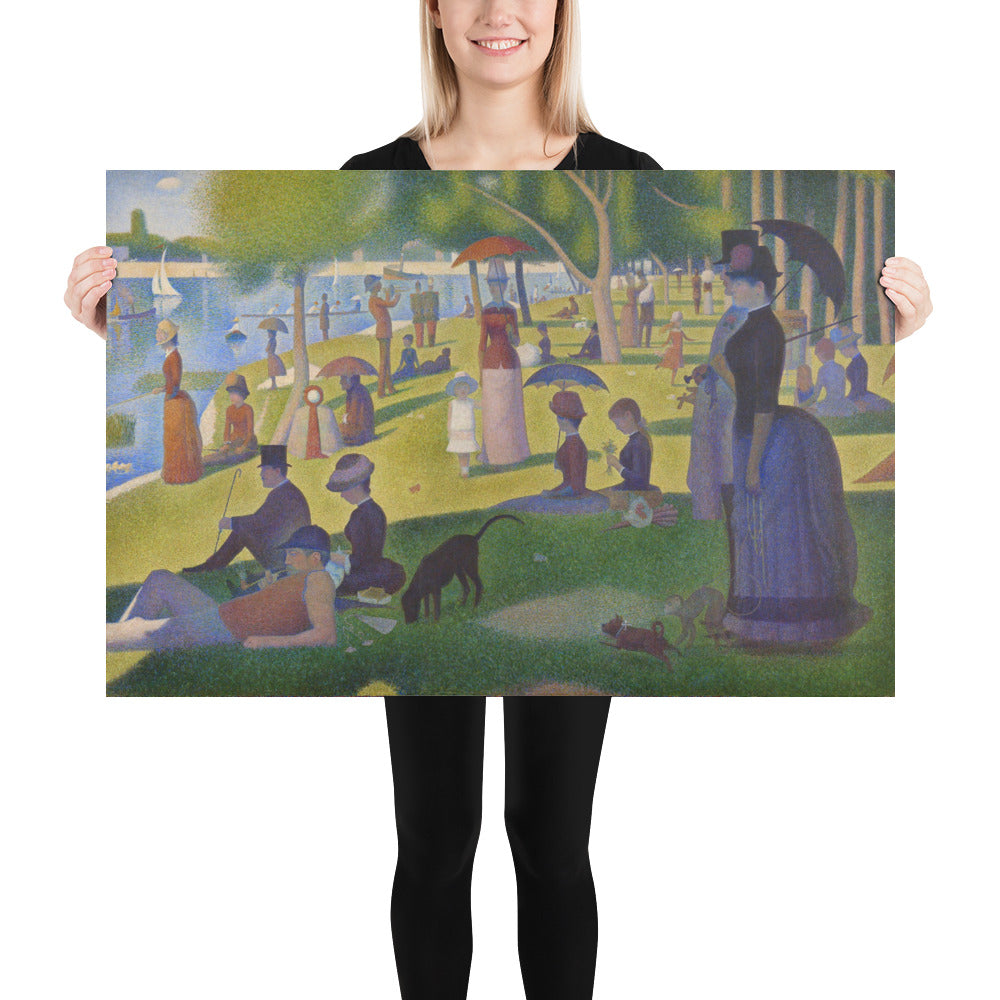 Sunday at la Grande Jatte by Georges Seurat Photo Paper Poster