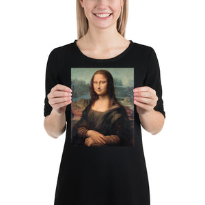 Mona Lisa by da Vinci Photo Paper Poster