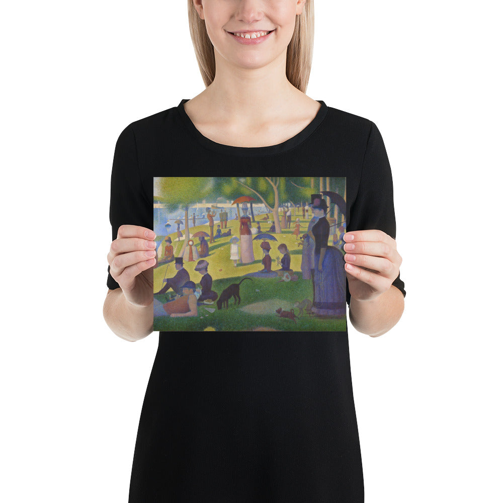 Sunday at la Grande Jatte by Georges Seurat Photo Paper Poster