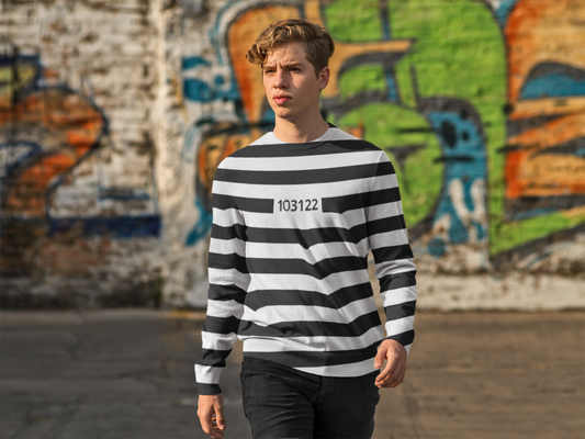 Prison Stripes Unisex Sweatshirt