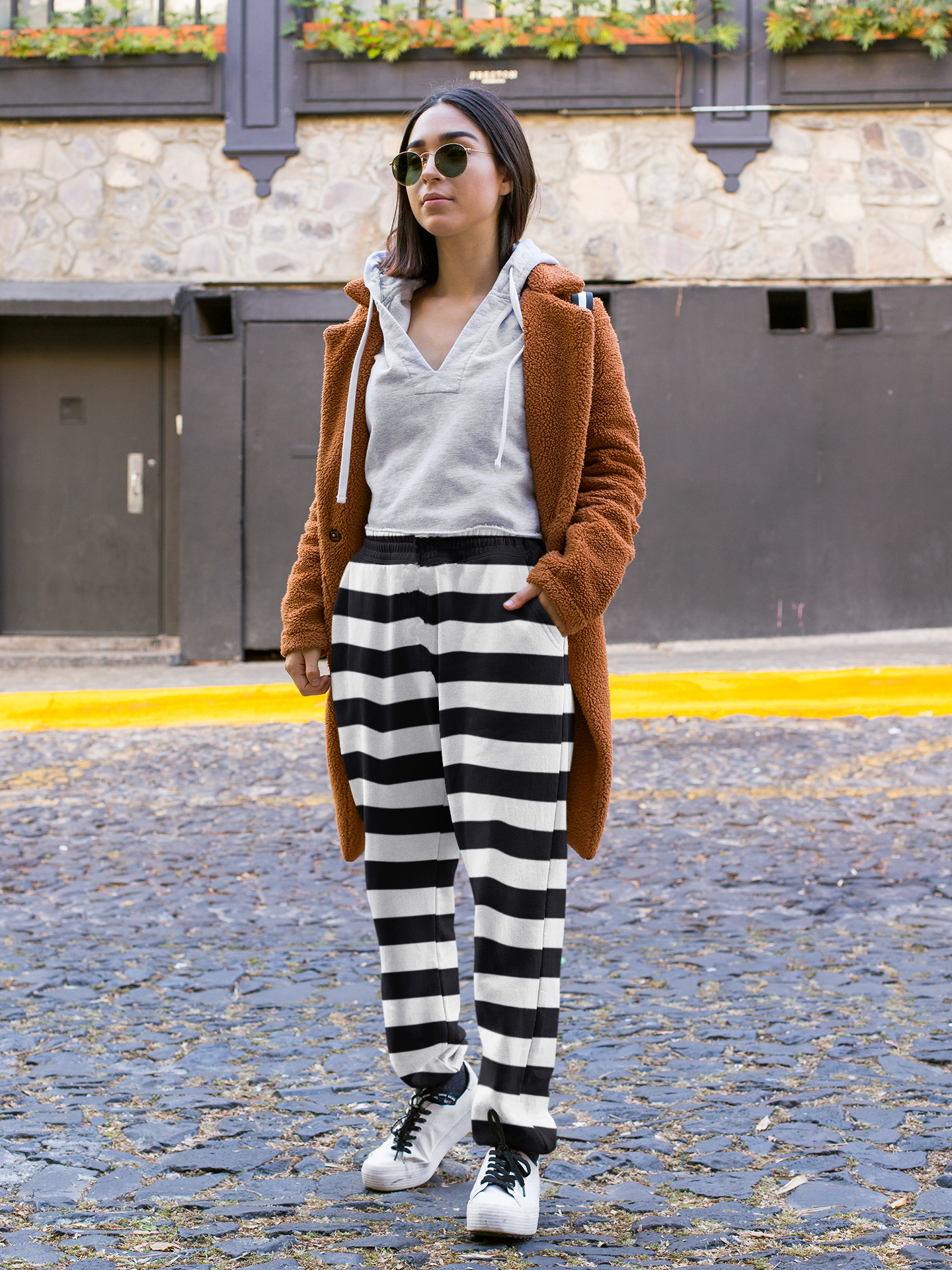 Prison Stripes Women's Slim Fit Joggers