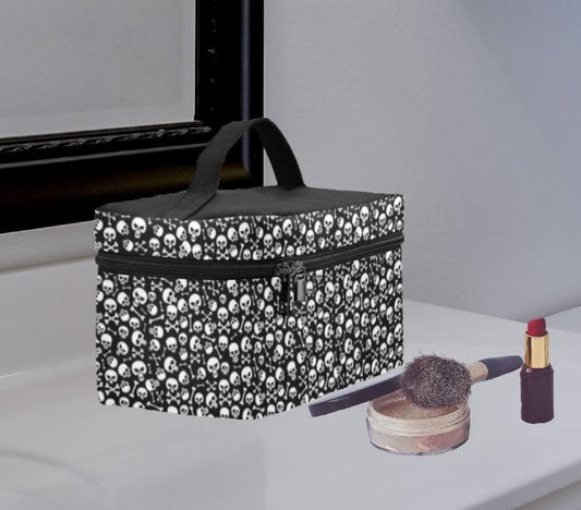 Skulls & Crossbones Cosmetic Bag (Large)