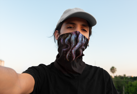 Realistic Cthulhu Neck Gaiter