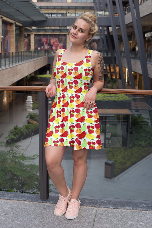 Tooty Fruity Skater Dress