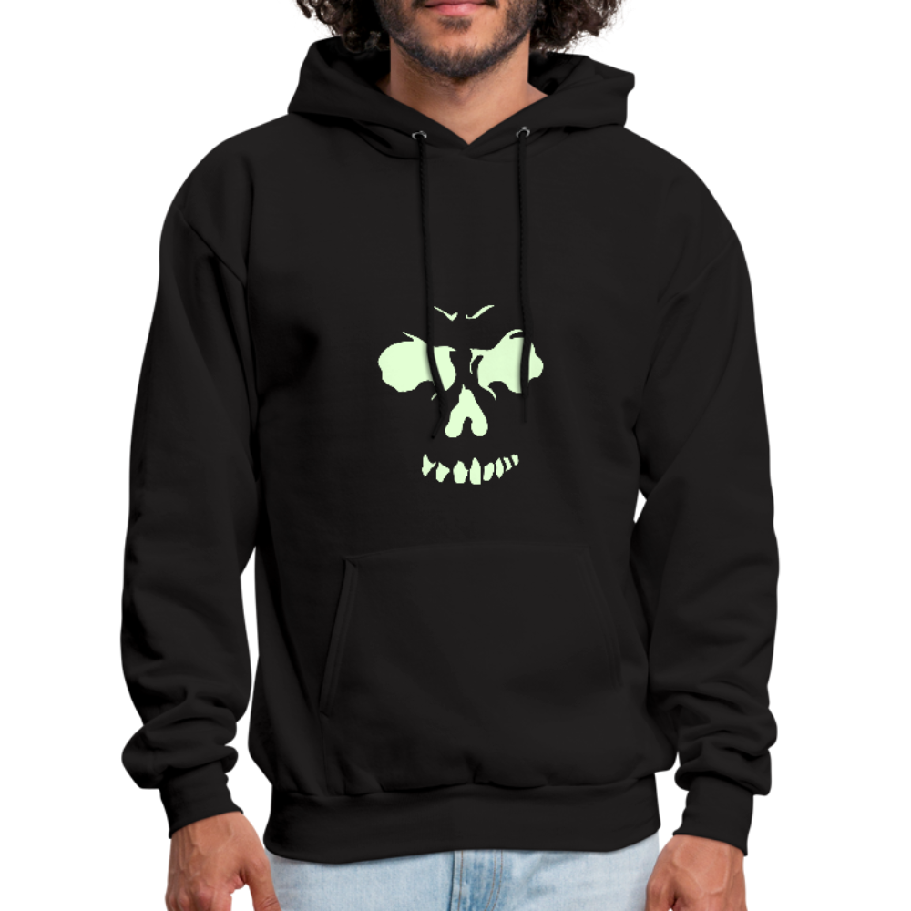 Men's Glow In The Dark Hoodie - black