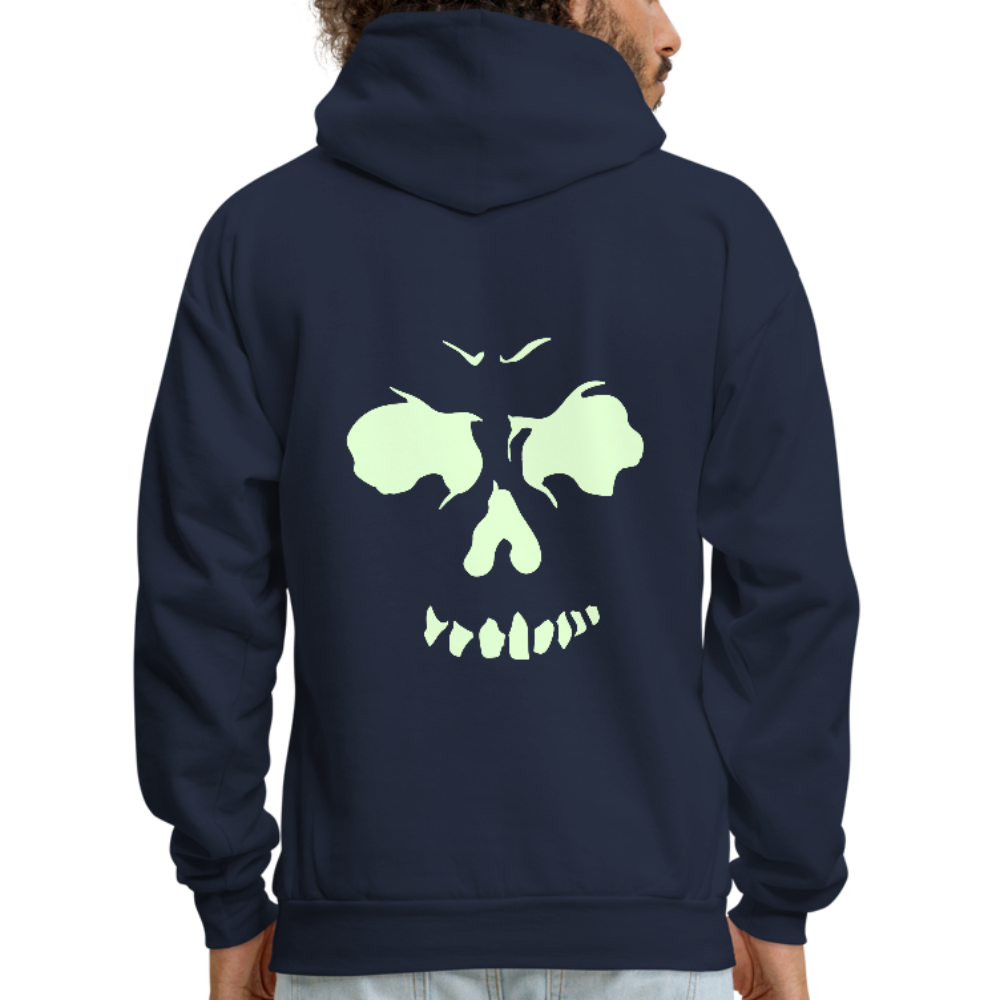 Men's Glow In The Dark Hoodie - navy