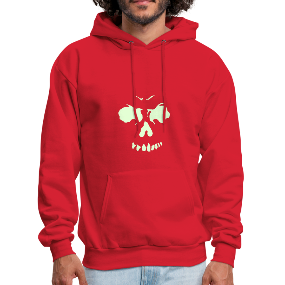 Men's Glow In The Dark Hoodie - red