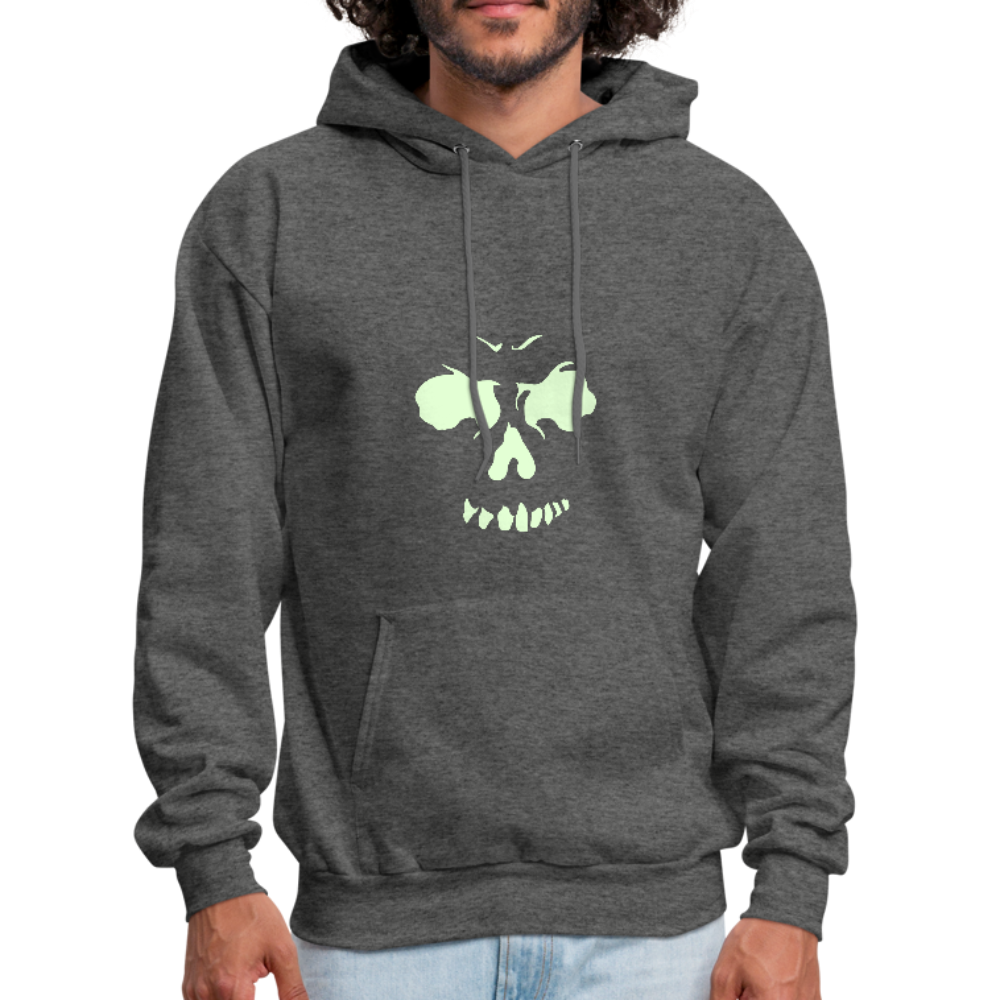 Men's Glow In The Dark Hoodie - charcoal gray